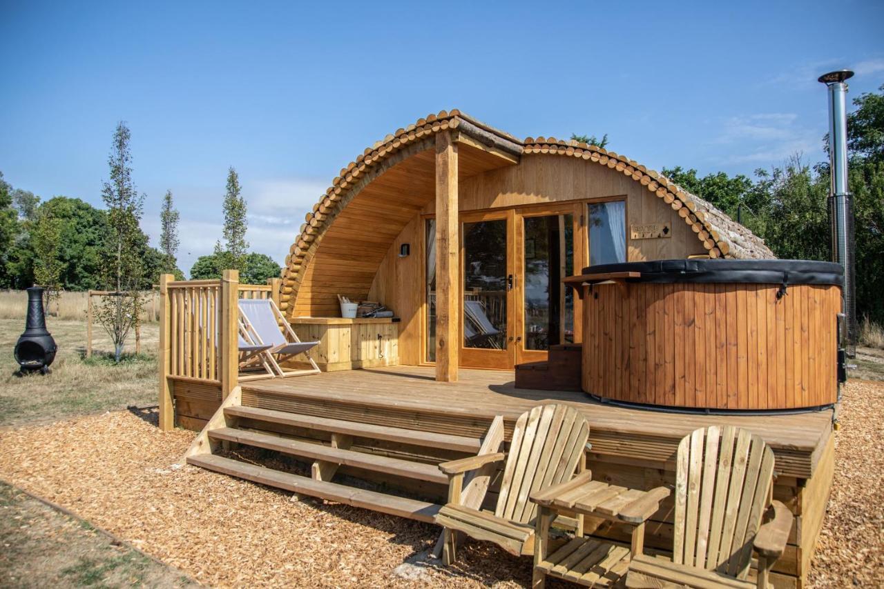 Villa Barnhorn Glamping Hooe Exterior foto